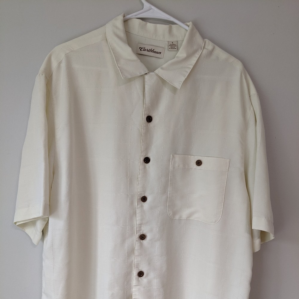 Men's Caribbean Casual Button Down